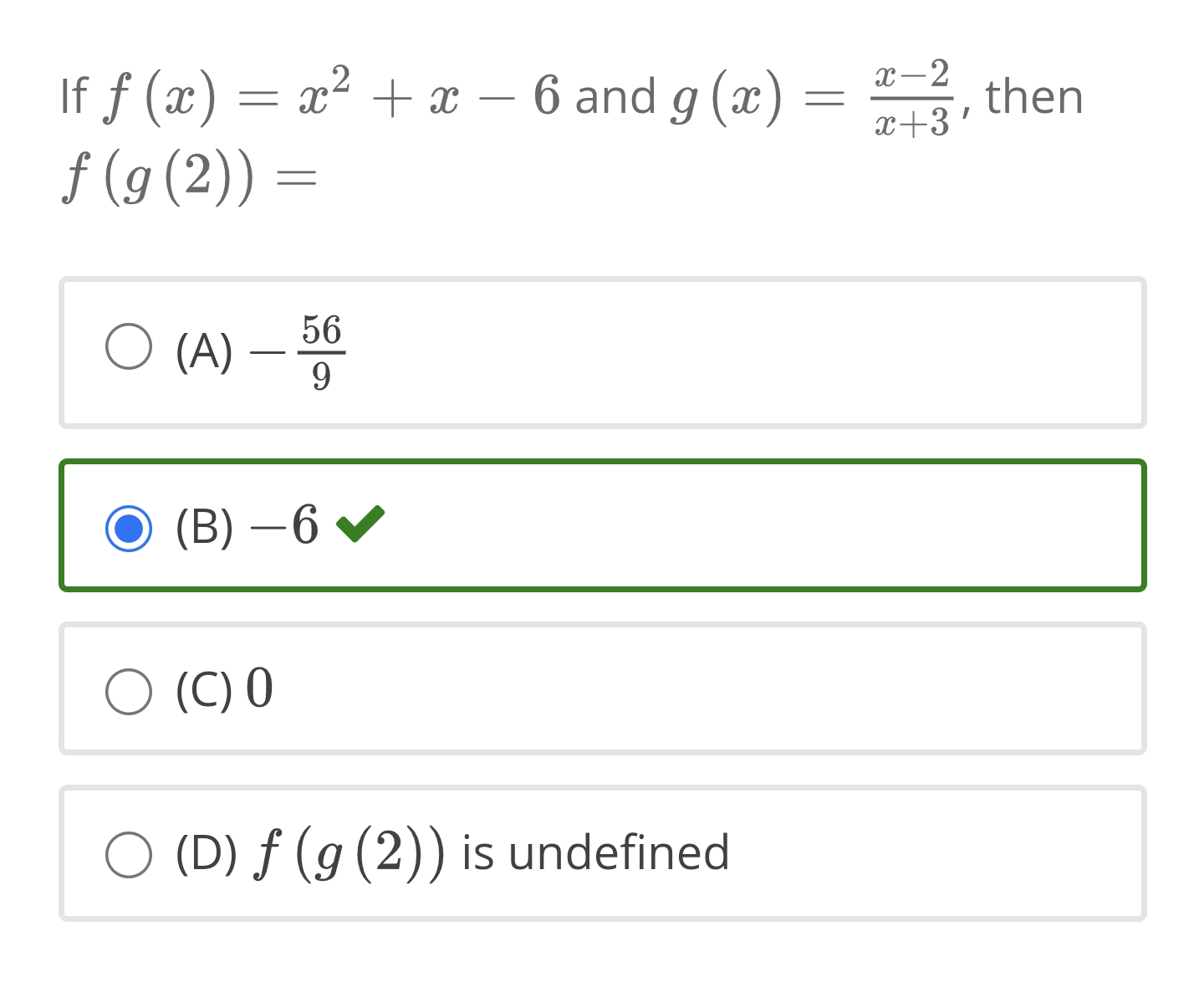 I've always struggled with math, and I only got