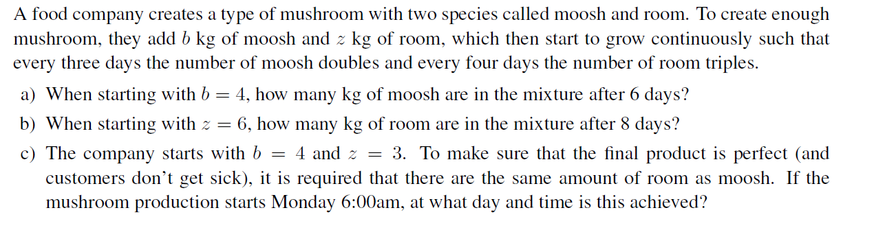 A food company creates a type of mushroom with