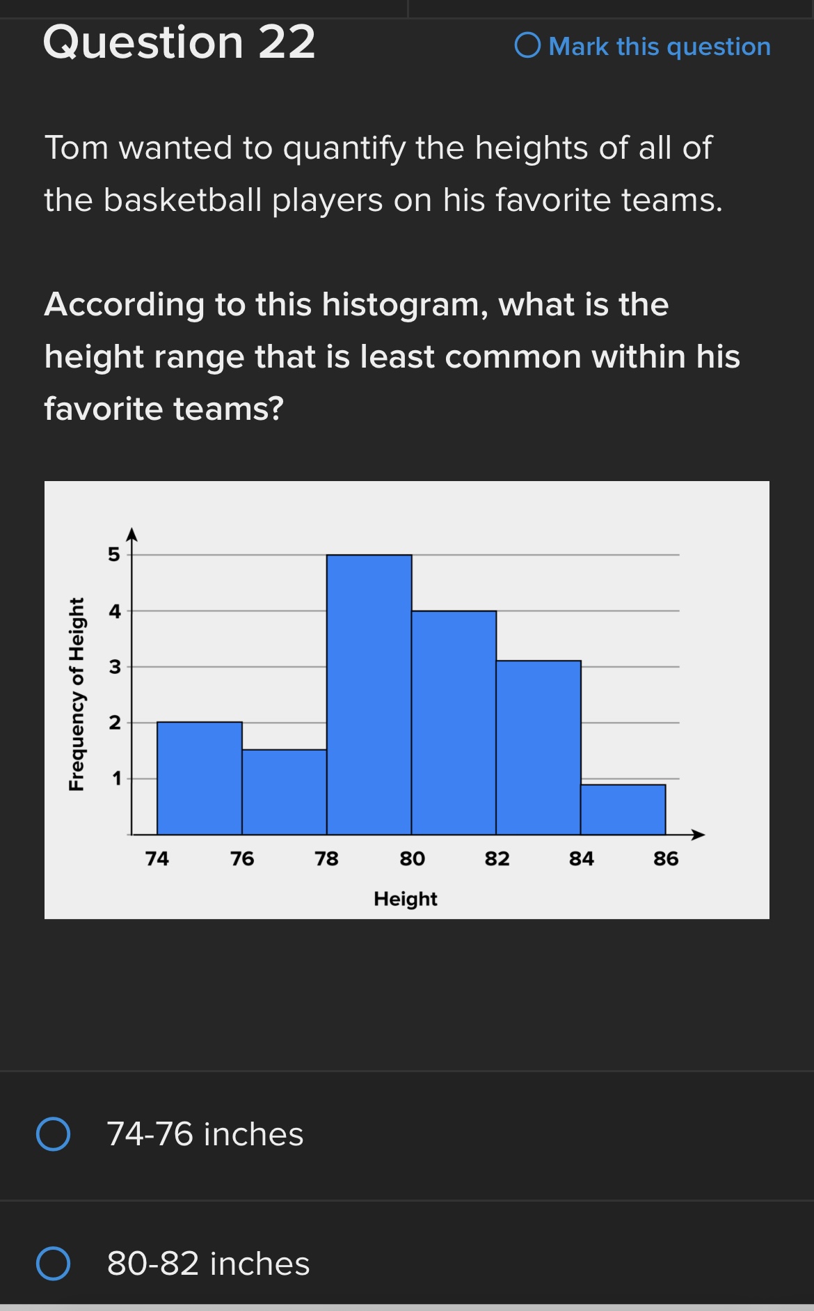 Question 20 What does a wider normal distribution