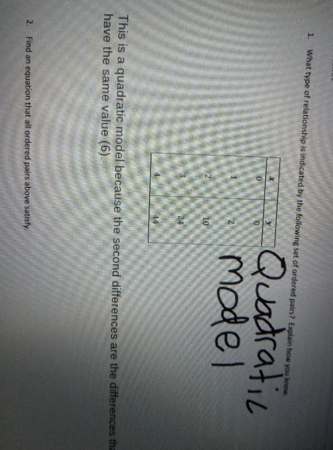 Please answer question 2 ignore the sentence that