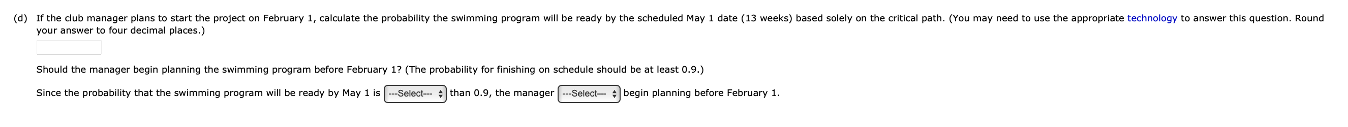 The manager of the Oak Hllls Swimmlng Club is