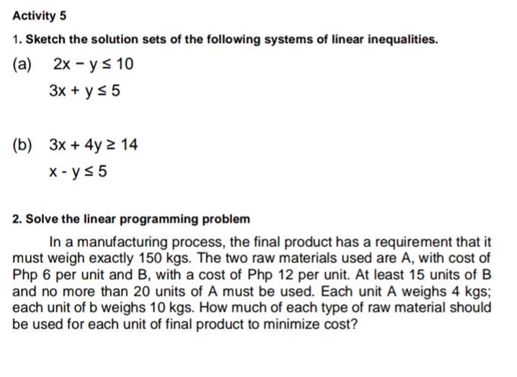Show your full solutions. Will give thumbs if