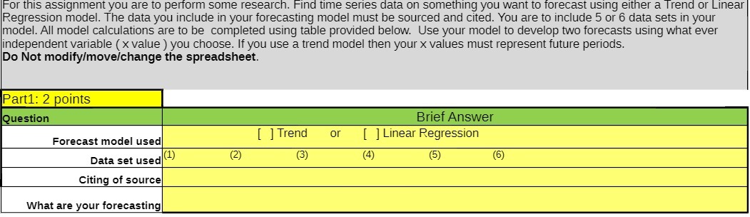 For this assignment you are to perform some