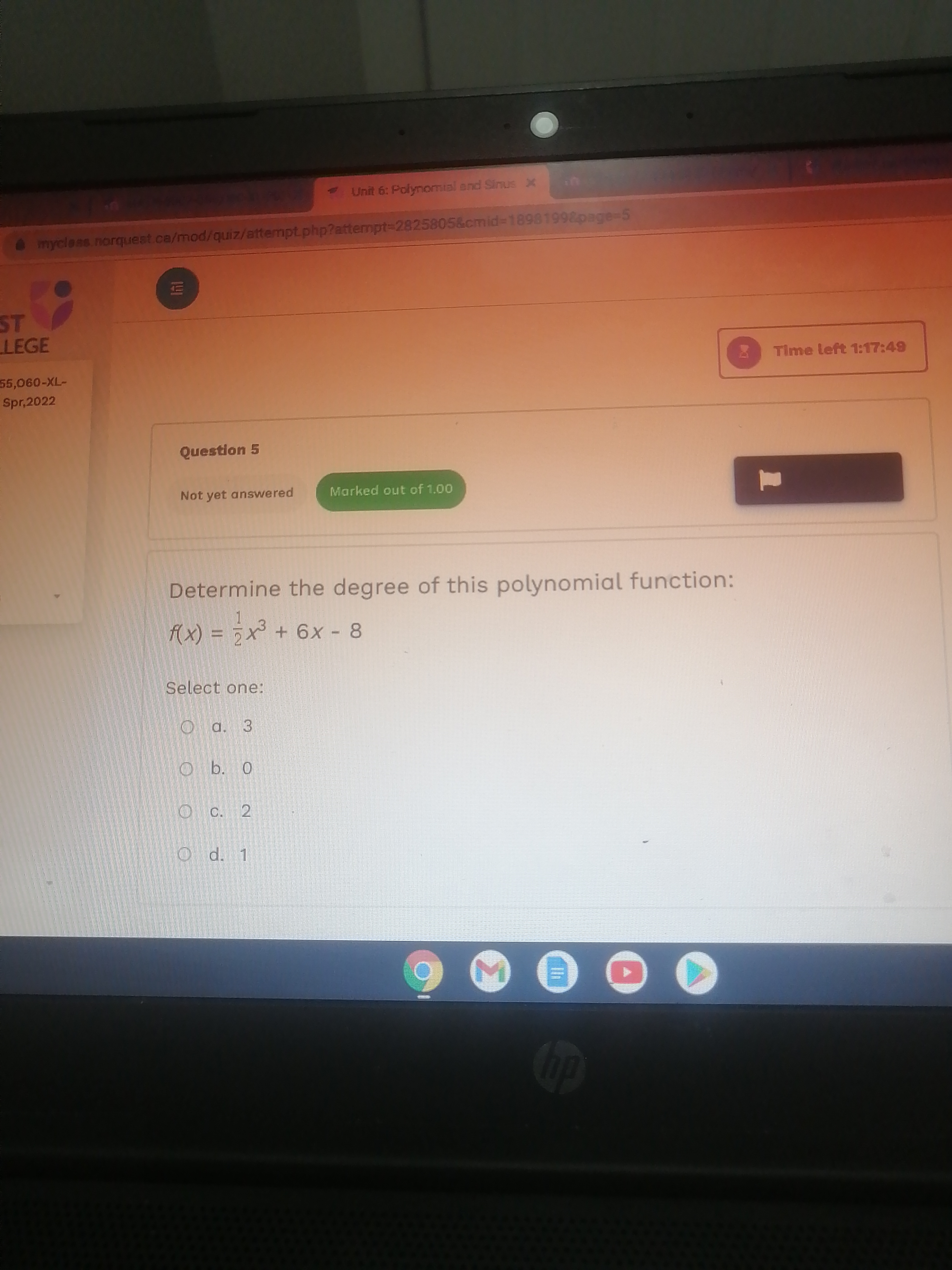 Unit 6: Polynomial and Sinus at on - C G myclass