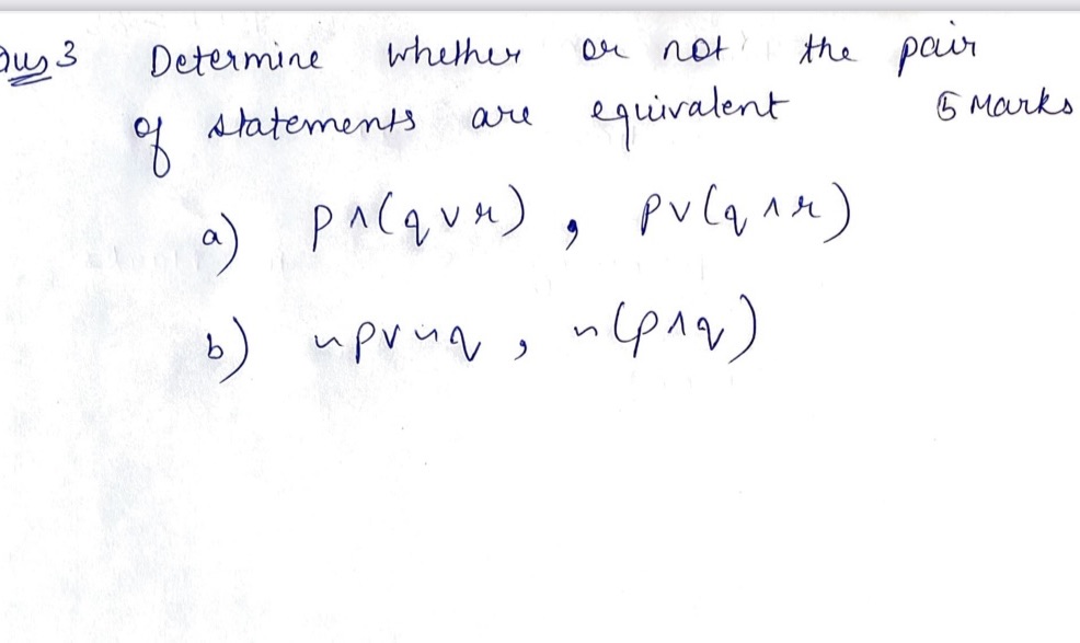 Determine "whether or not