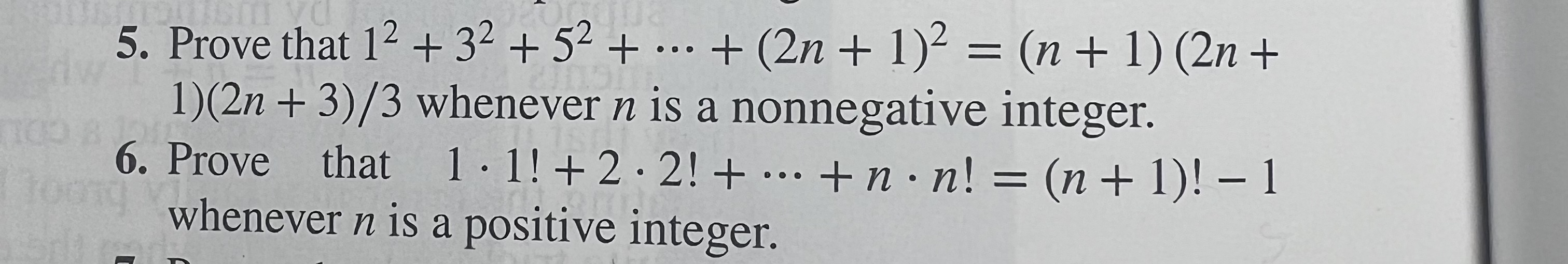 3. Let P(n) be the statement that 12 + 2- + ... +