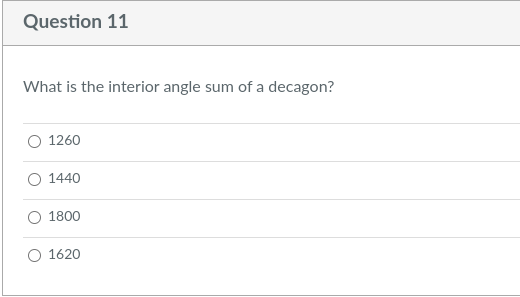 I need help from 8-17. 8. Question 8 1 pts The