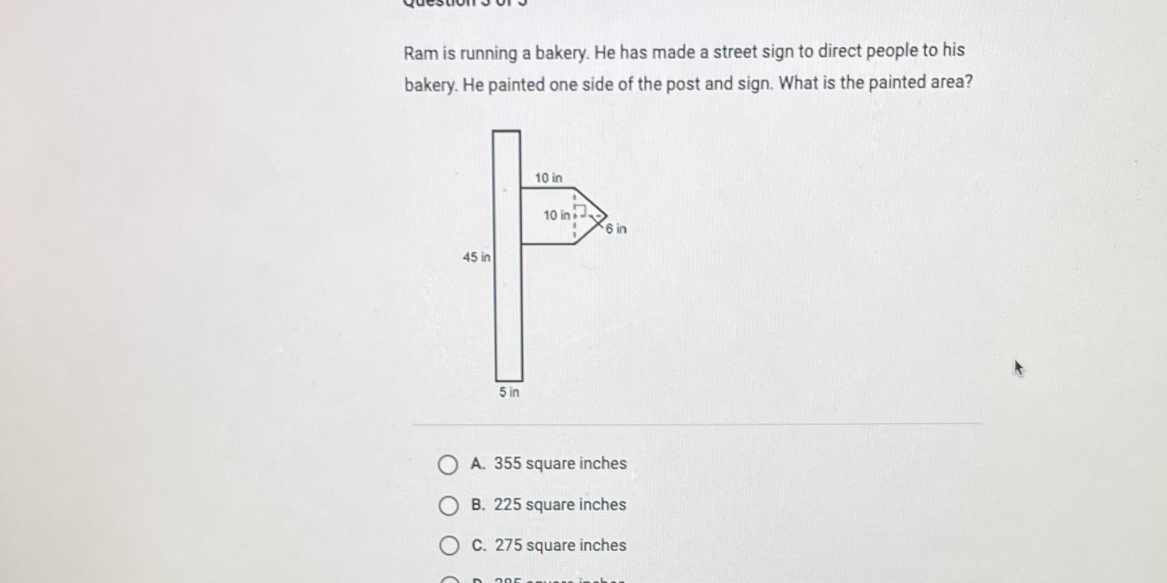 Help Ram is running a bakery. He has made a