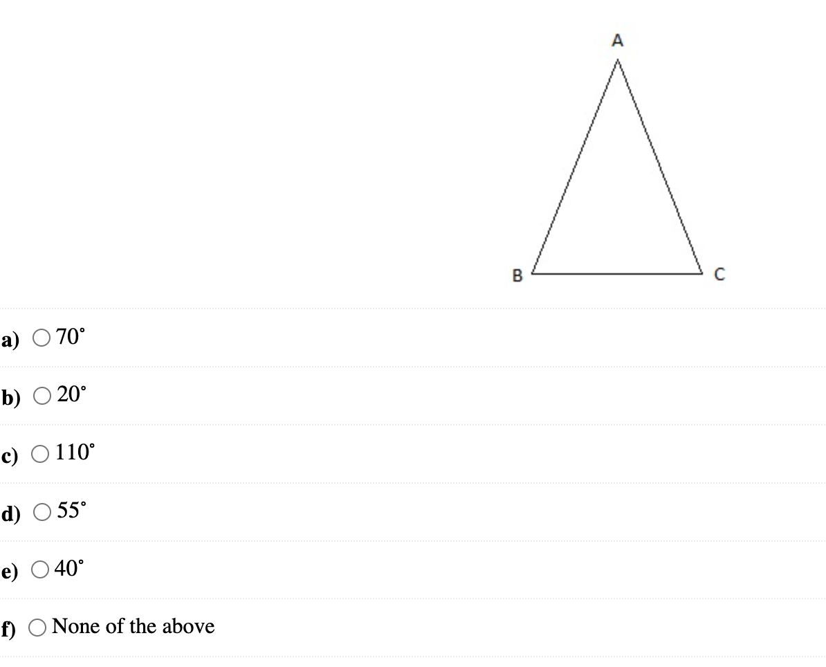 If ????????????????????? and ???=70?, find ???. A