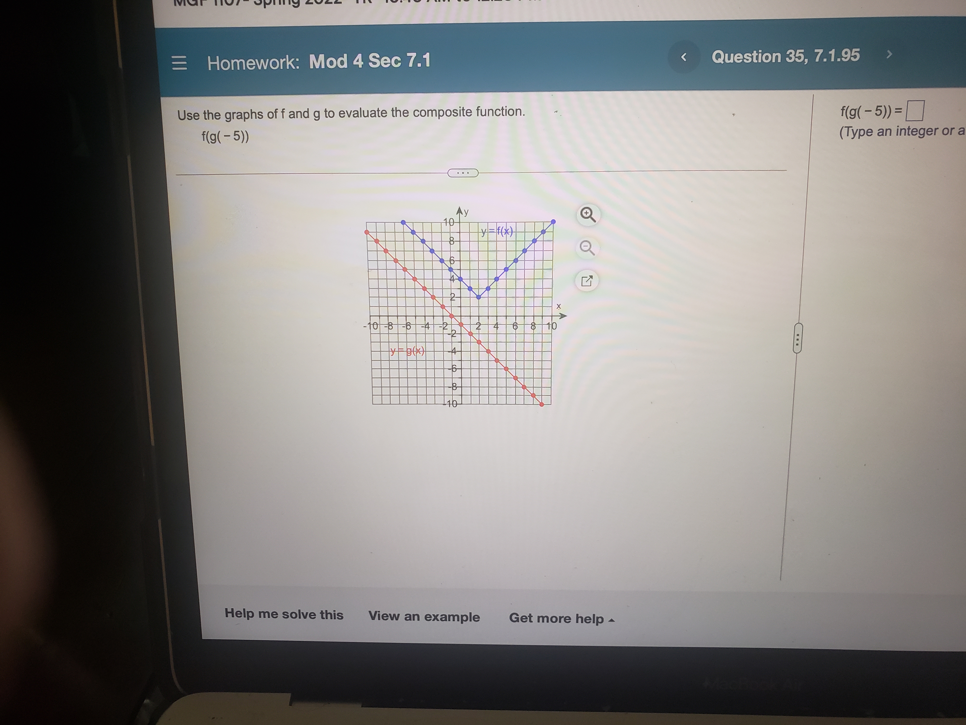 Homework: Mod 4 Sec 7.1 Question 35, 7.1.95 Use