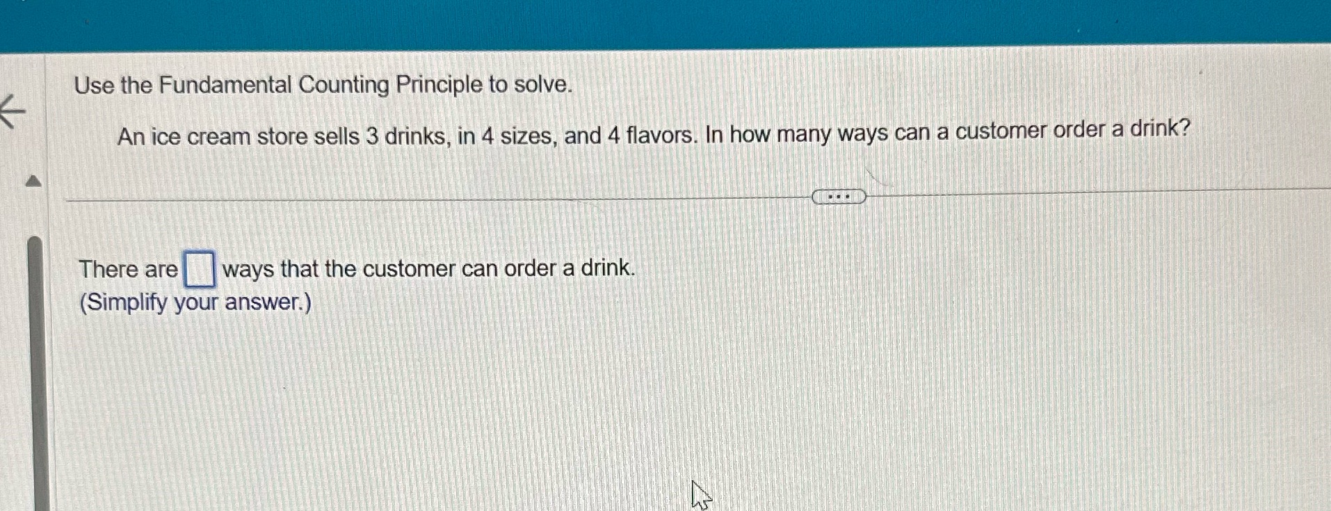 Use the Fundamental Counting Principle to solve.