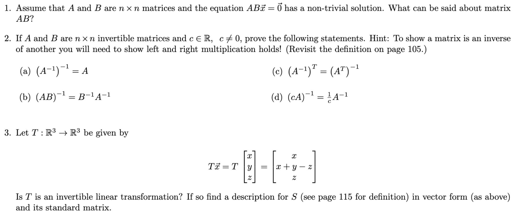 Help me solve this on paper : 1. Assume that A