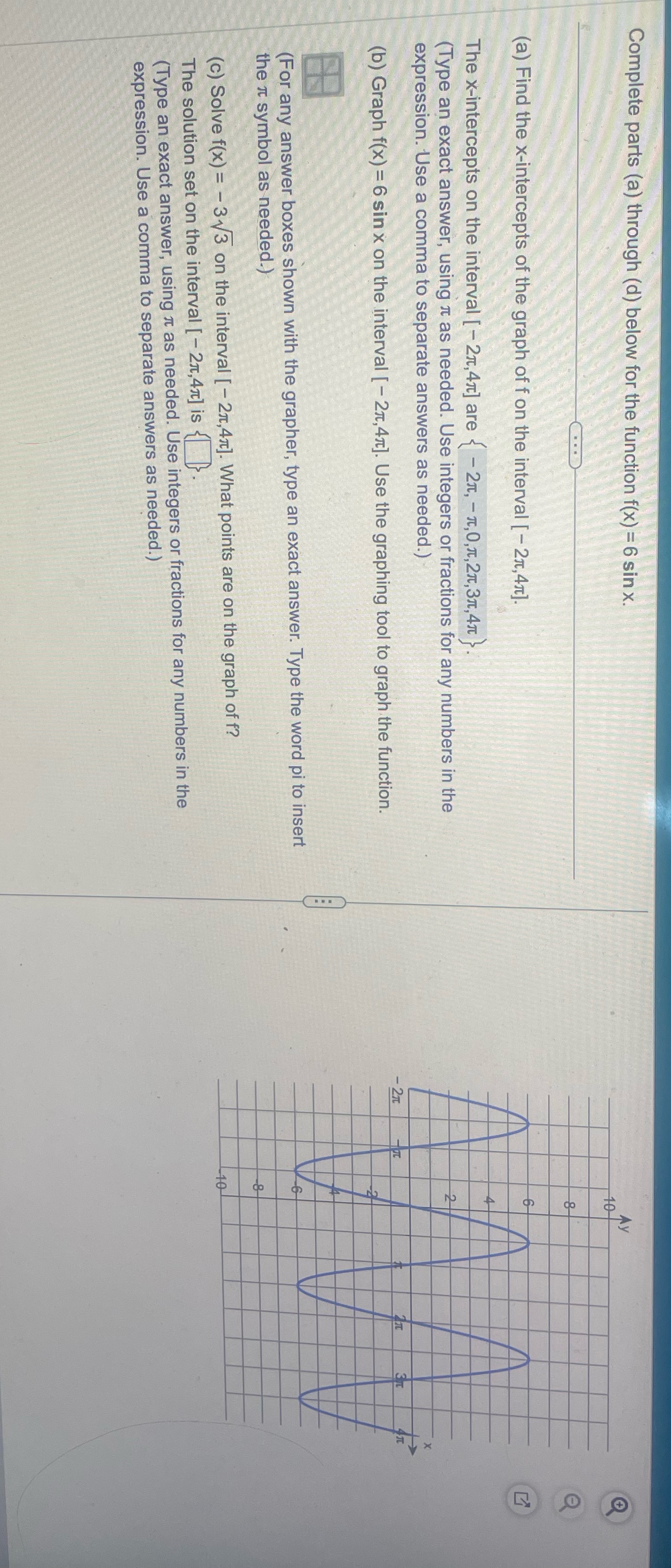 Solve letter c Complete parts (a) through (d)