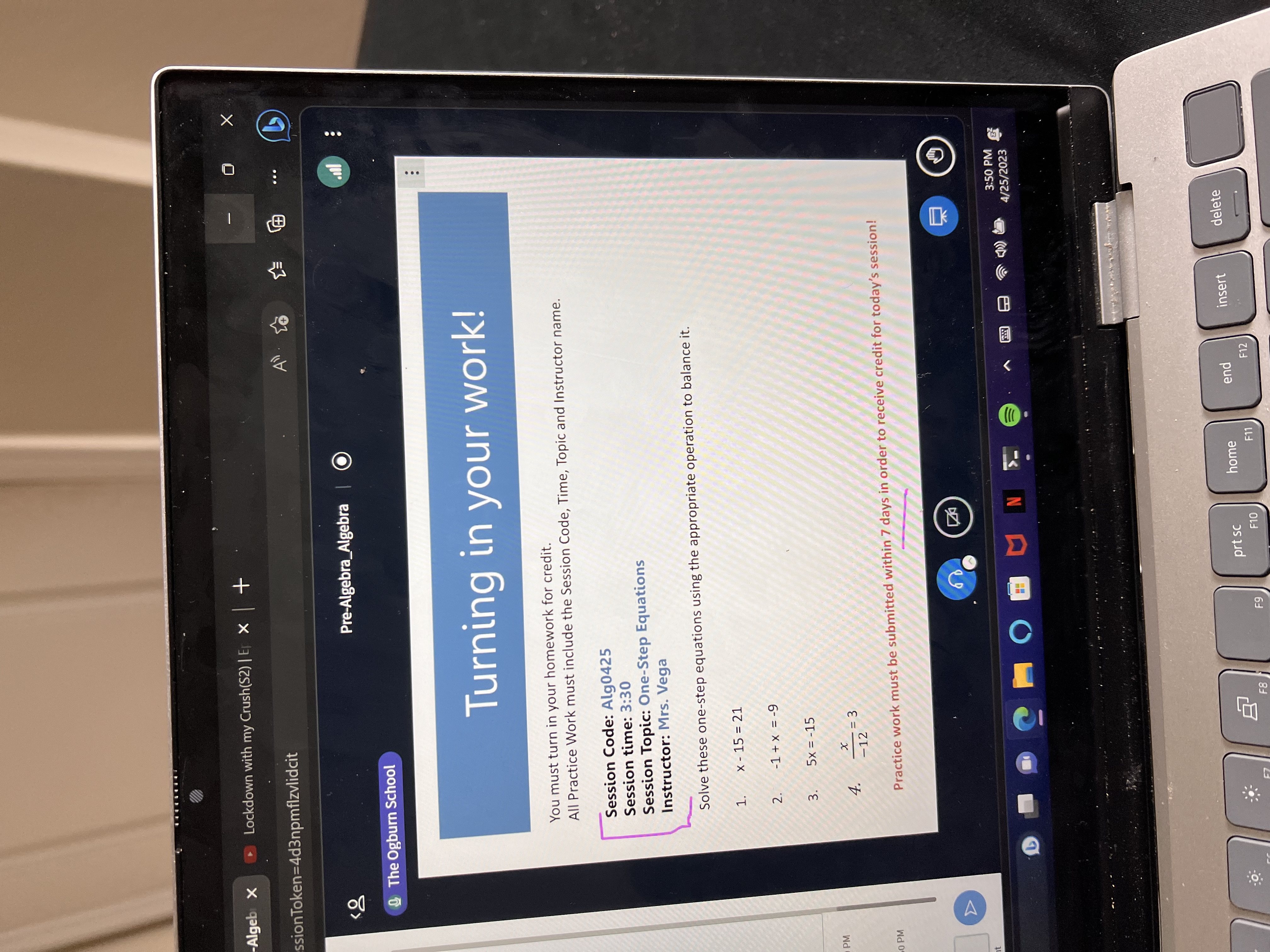 Algeb X Lockdown with my Crush($2) | Er x + X