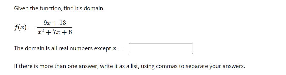 1) Add and simplify: IDLEF5 + 9x+6 2 2 Enter the
