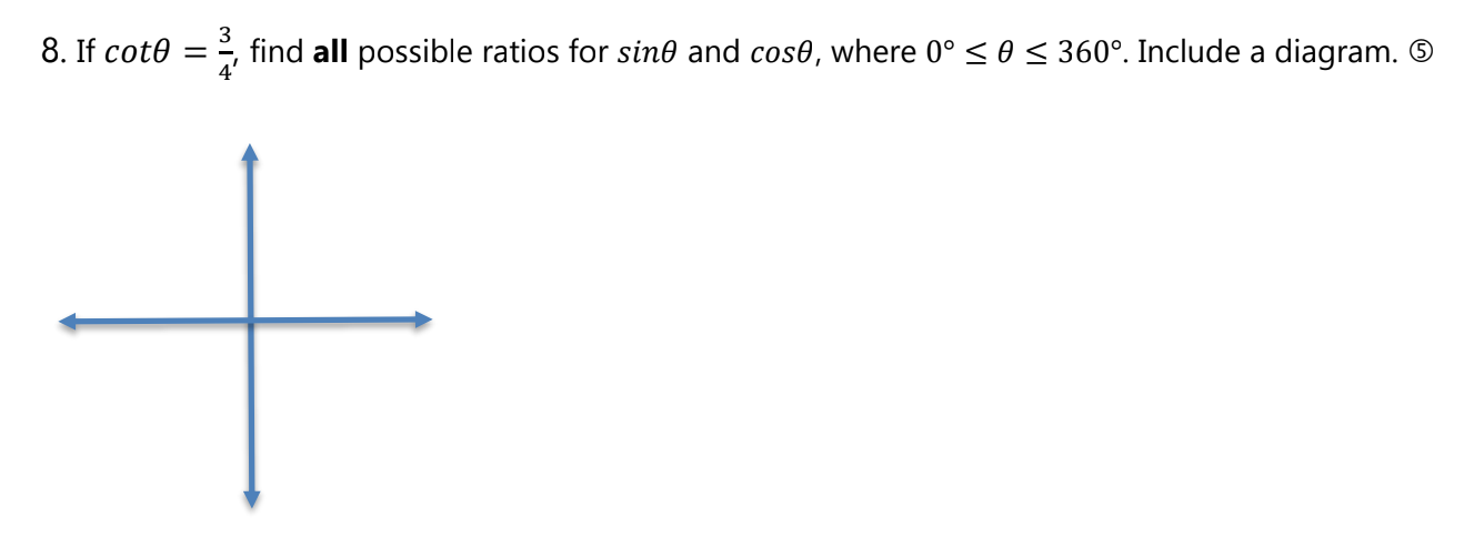 1. Solve the following triangle. Round all side