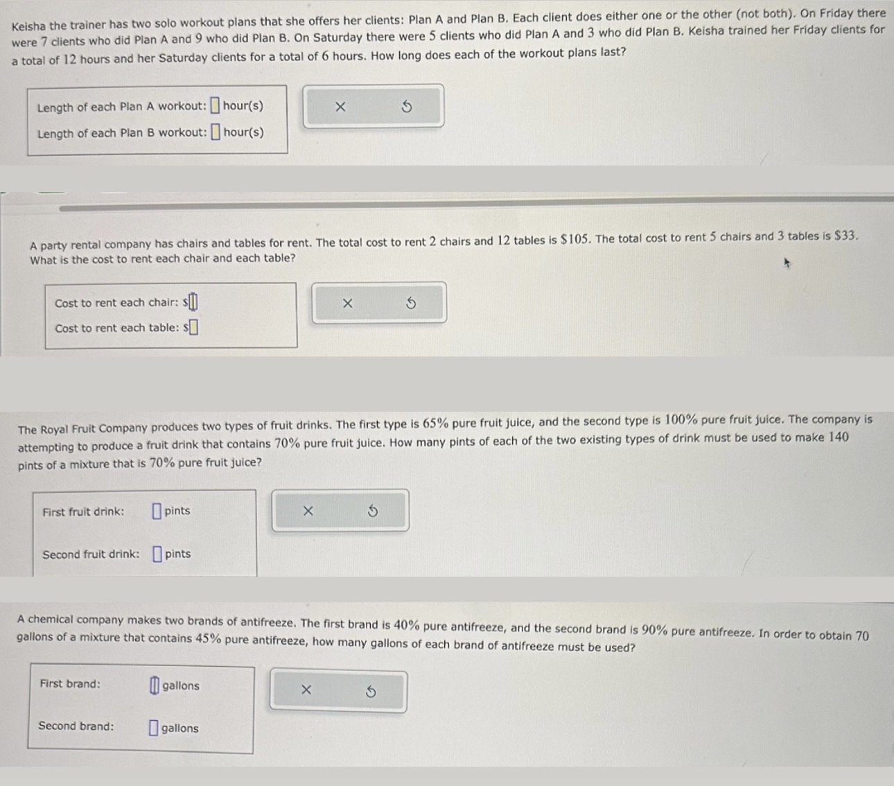 Keisha the trainer has two solo workout plans