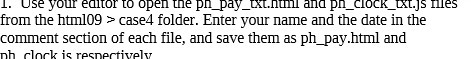 1. Use your editor to open the ph_pay_txtfull and