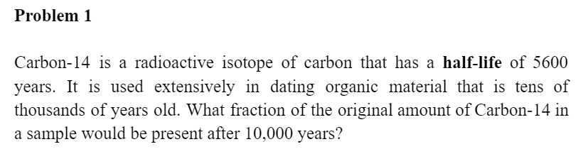 SUBJECT: DIFFERENTIAL EQUATION TOPIC Growth/Decay