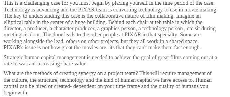 This is a challenging case for you must begin by