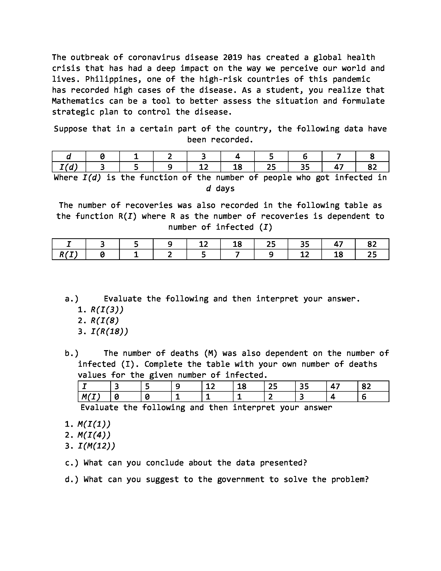 Please help in answering this problem, thank you