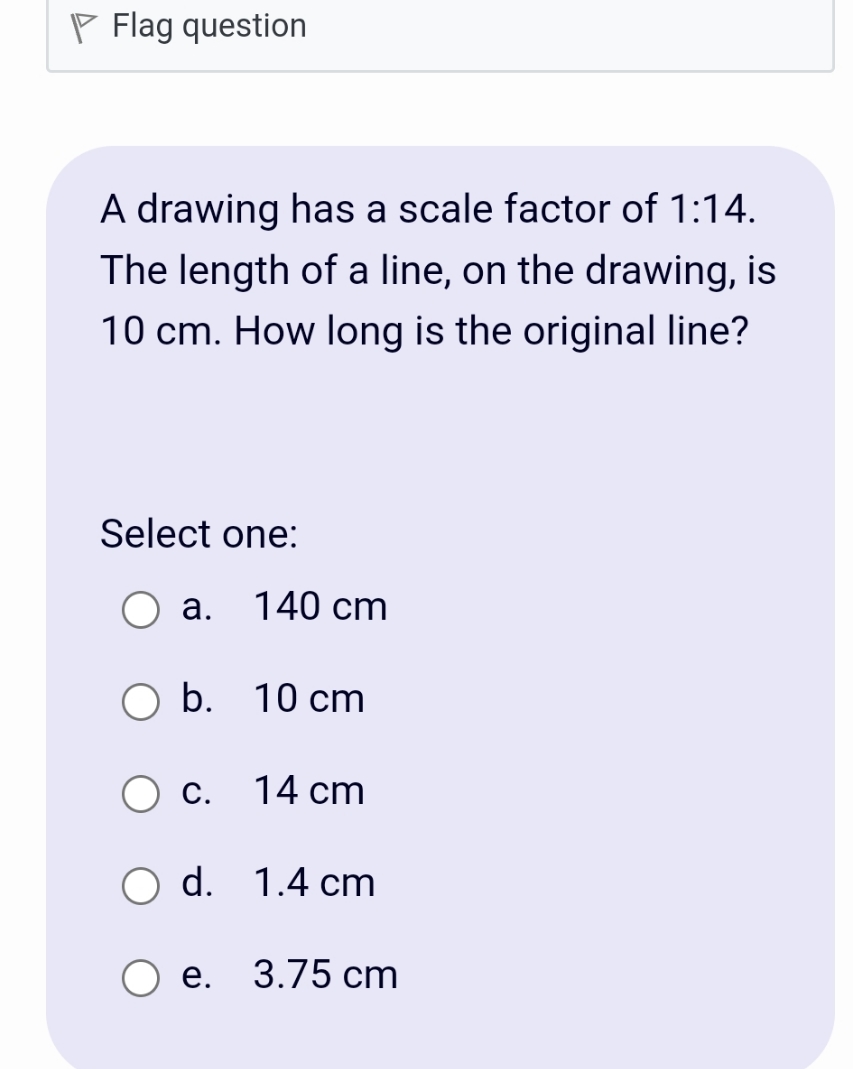 which is it 1? Flag question A drawing has a