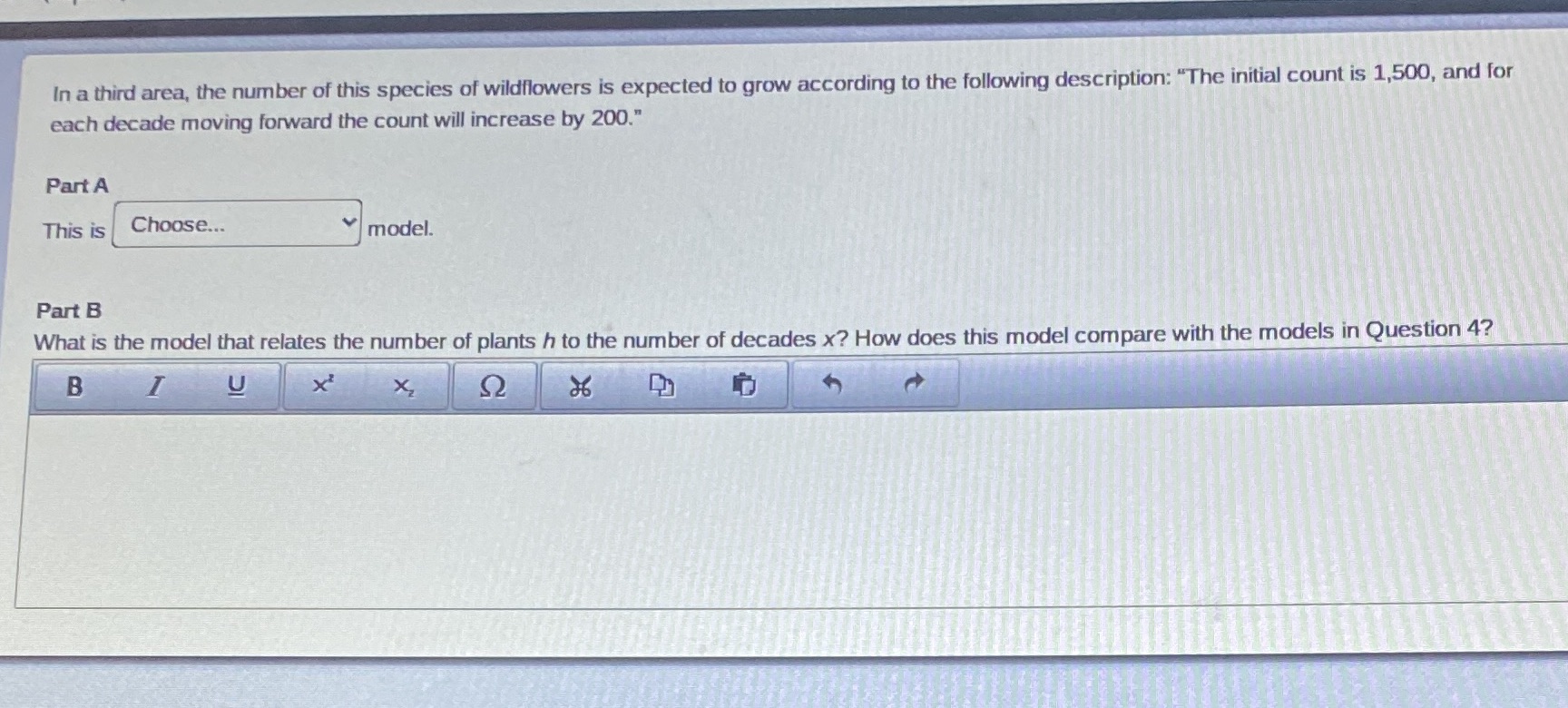 pleaseeeee help meeeeee In a third area, the