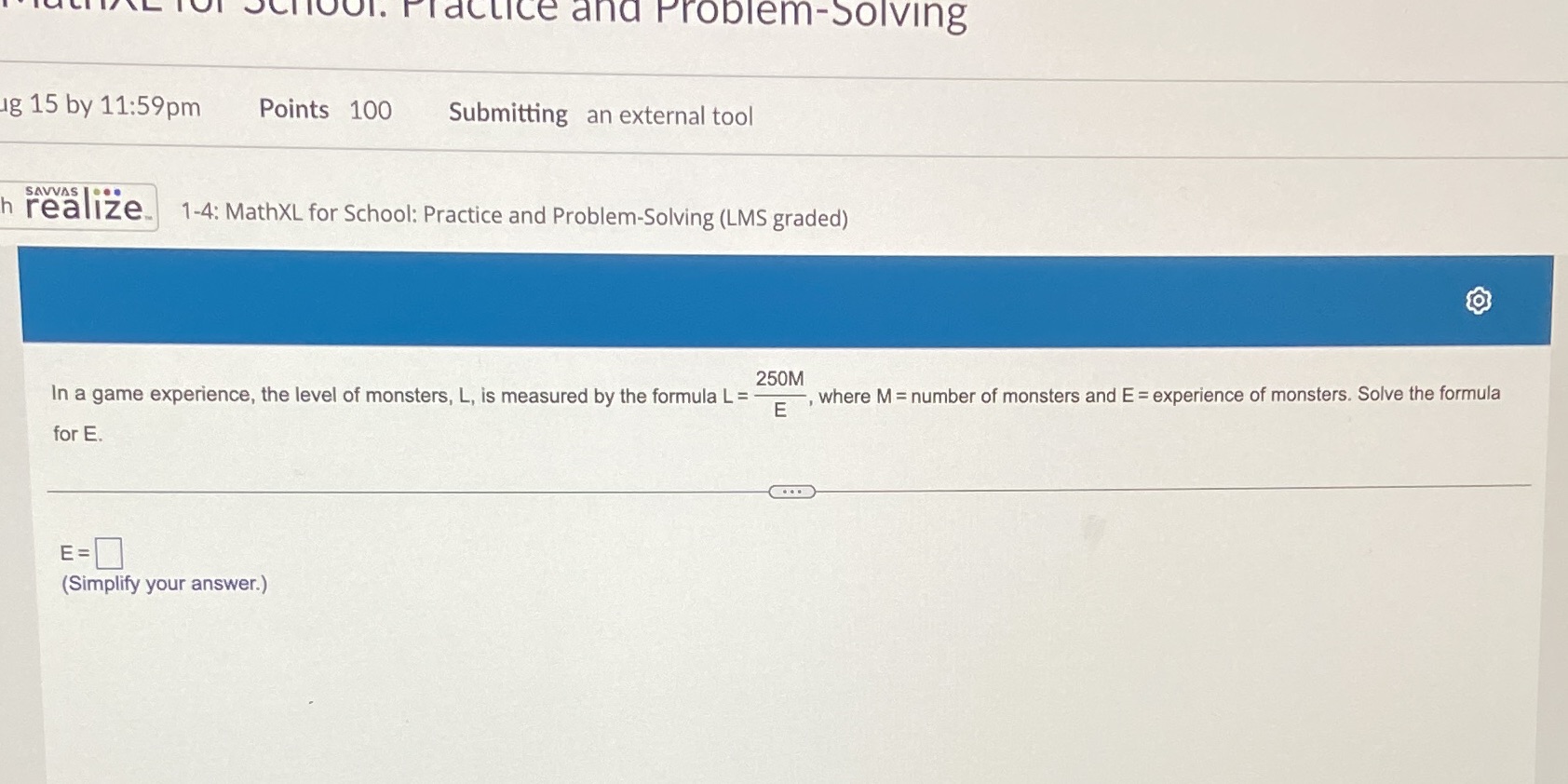 SCHOOL. Practice and Problem-Solving g 15 by
