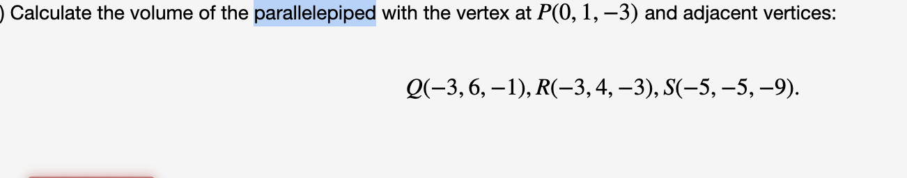 This is the question I don't know how to do: