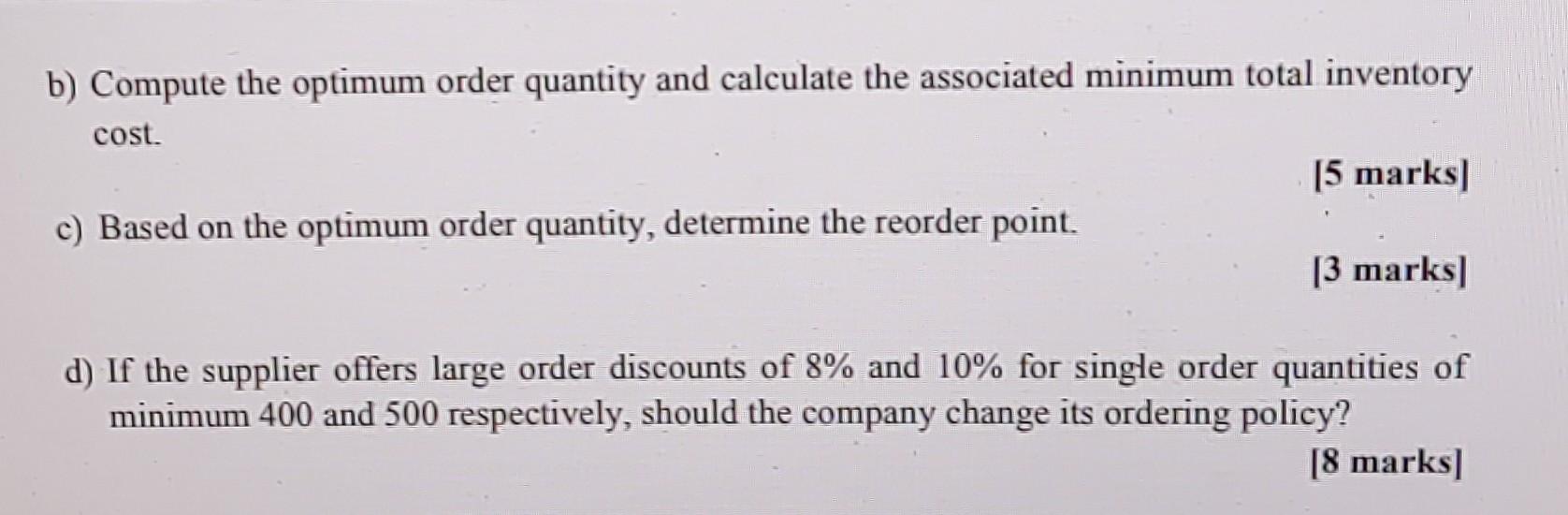 Question 3 |Total: 20 Marks] .Somerset