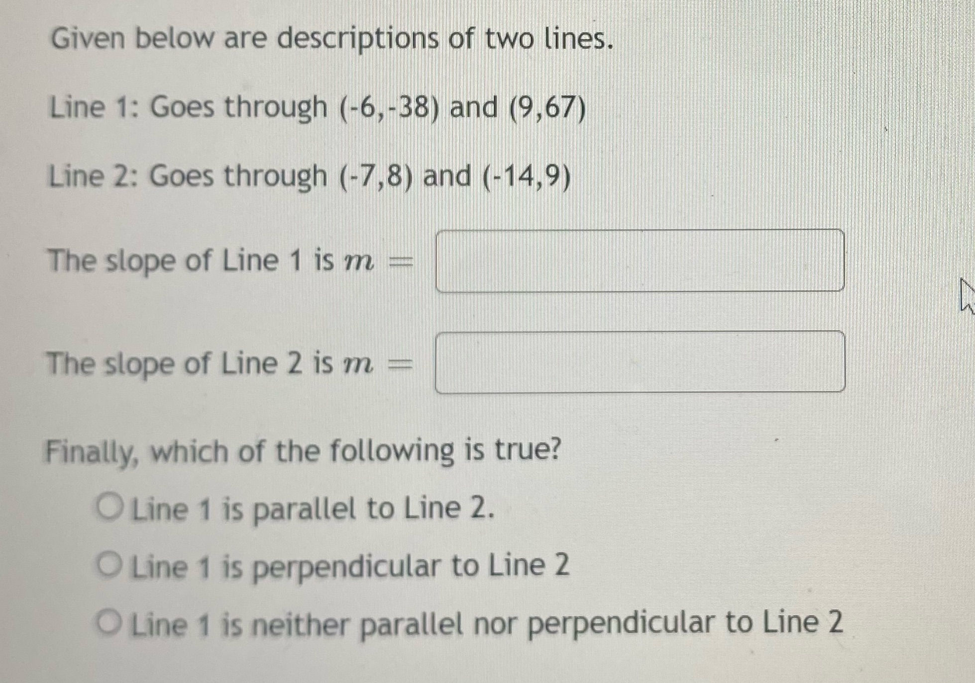 My I get some help with this problem? Given below