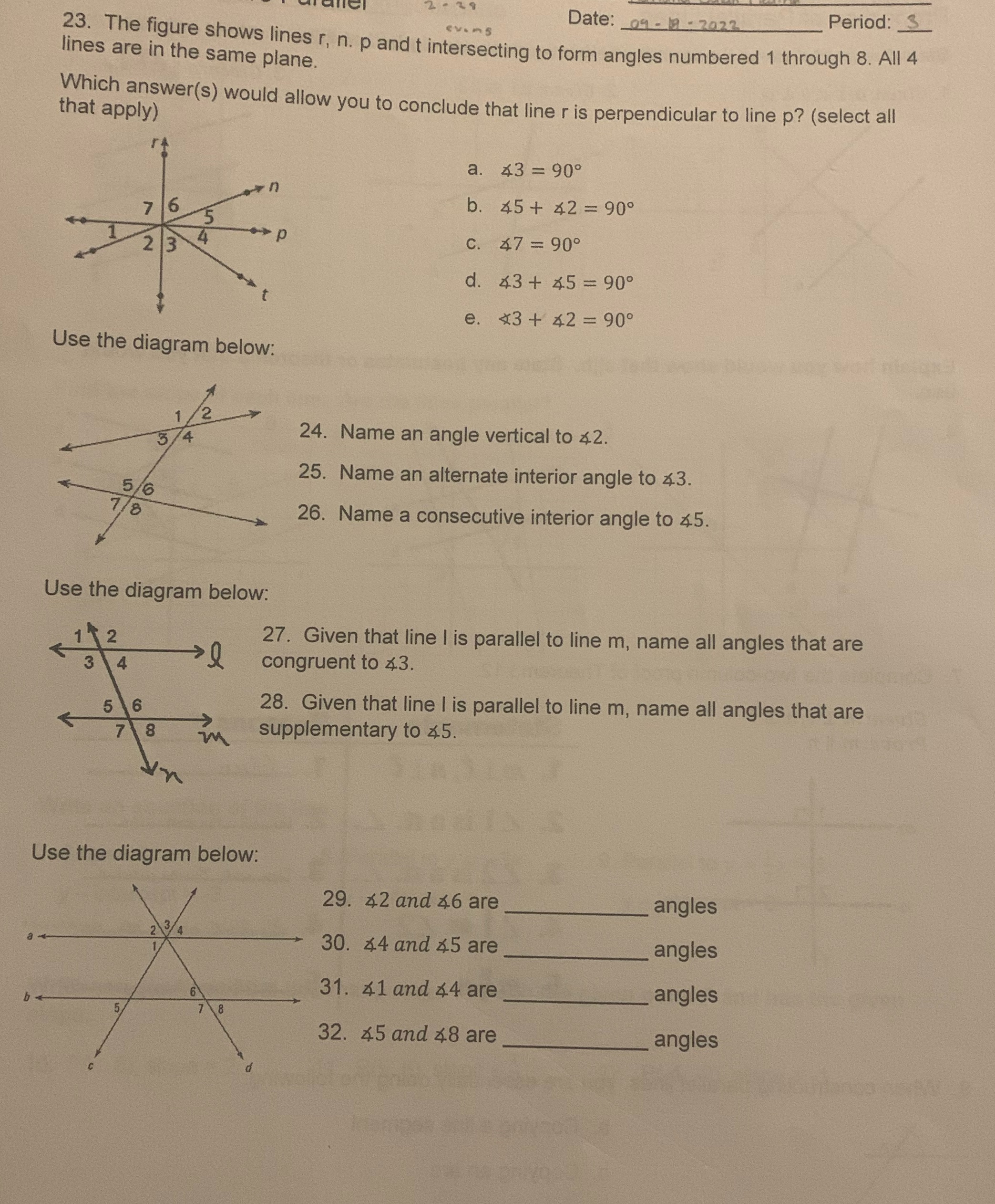 evans Date: _09 - 19 - 2022 Period: 3 23. The