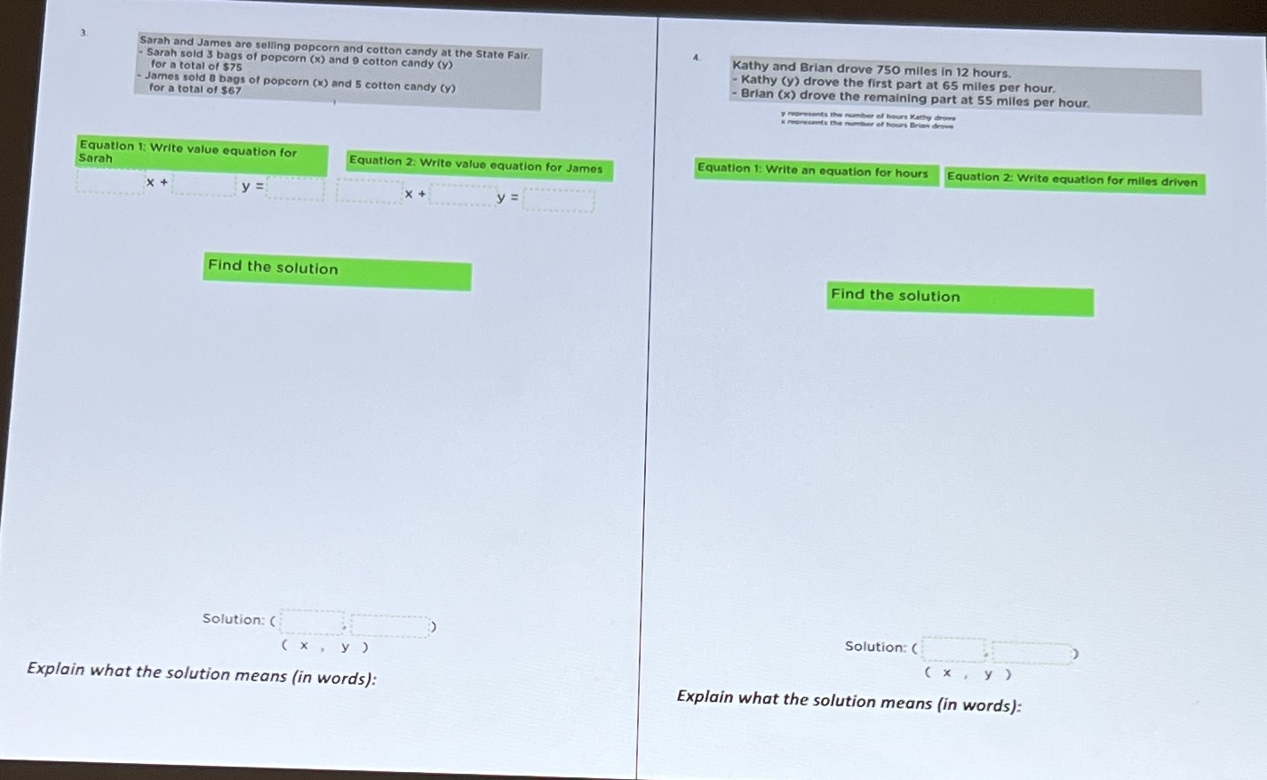 I need help Sarah and James are selling popcorn