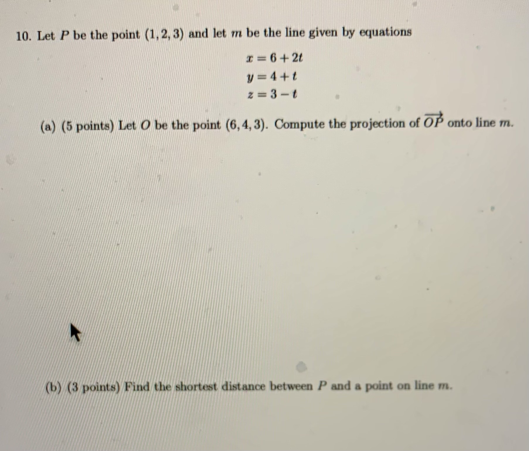 Please provide a detailed solution for parts a