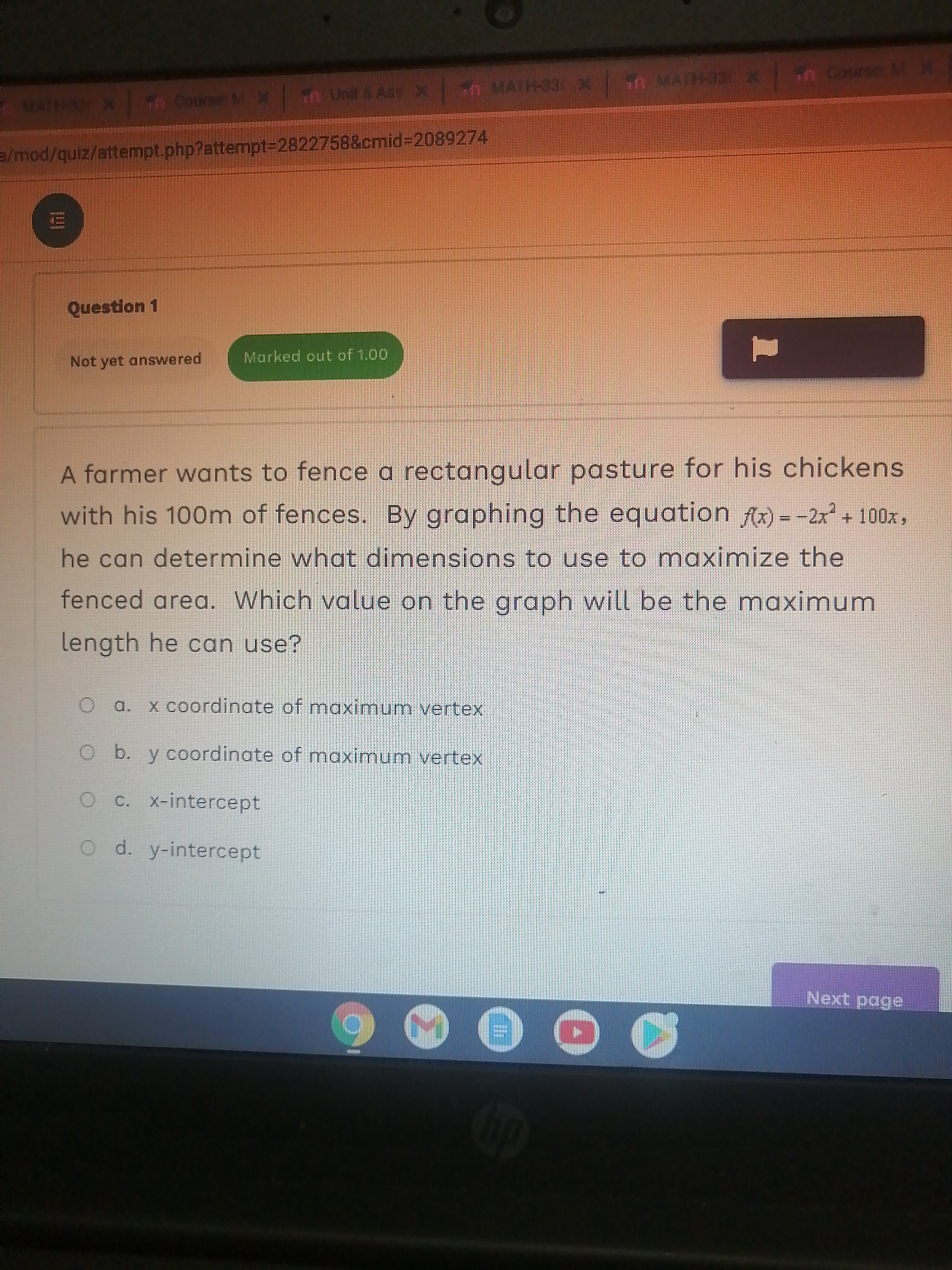 MAIN-3 X 71 Course: M /1 Unit6 Ass M / MATH-83 8