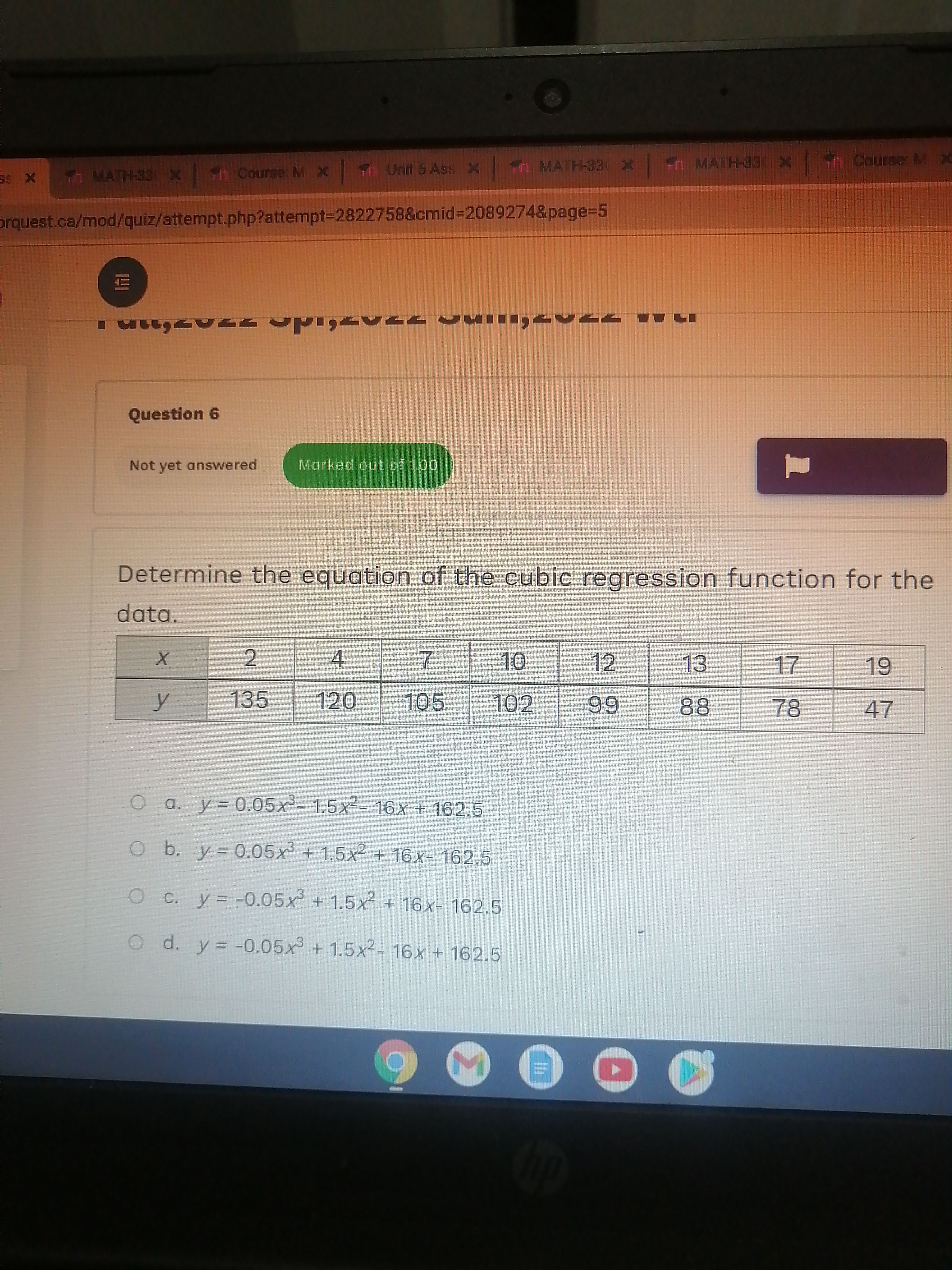 MAIN-3 X 71 Course: M /1 Unit6 Ass M / MATH-83 8
