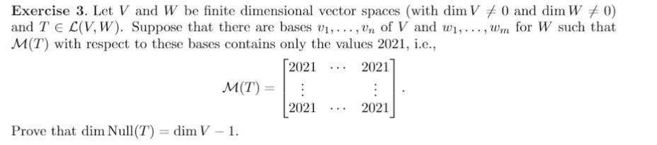 Please help me with the proof, thanks! Exercise