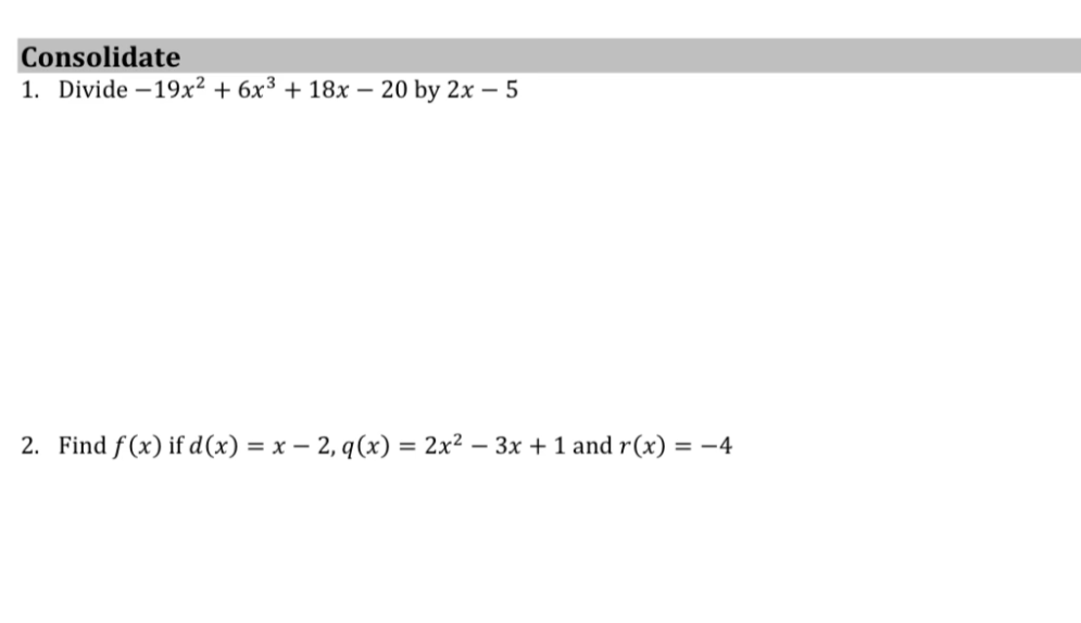 Questions #10, 11, 13, 14 10. Determine whether
