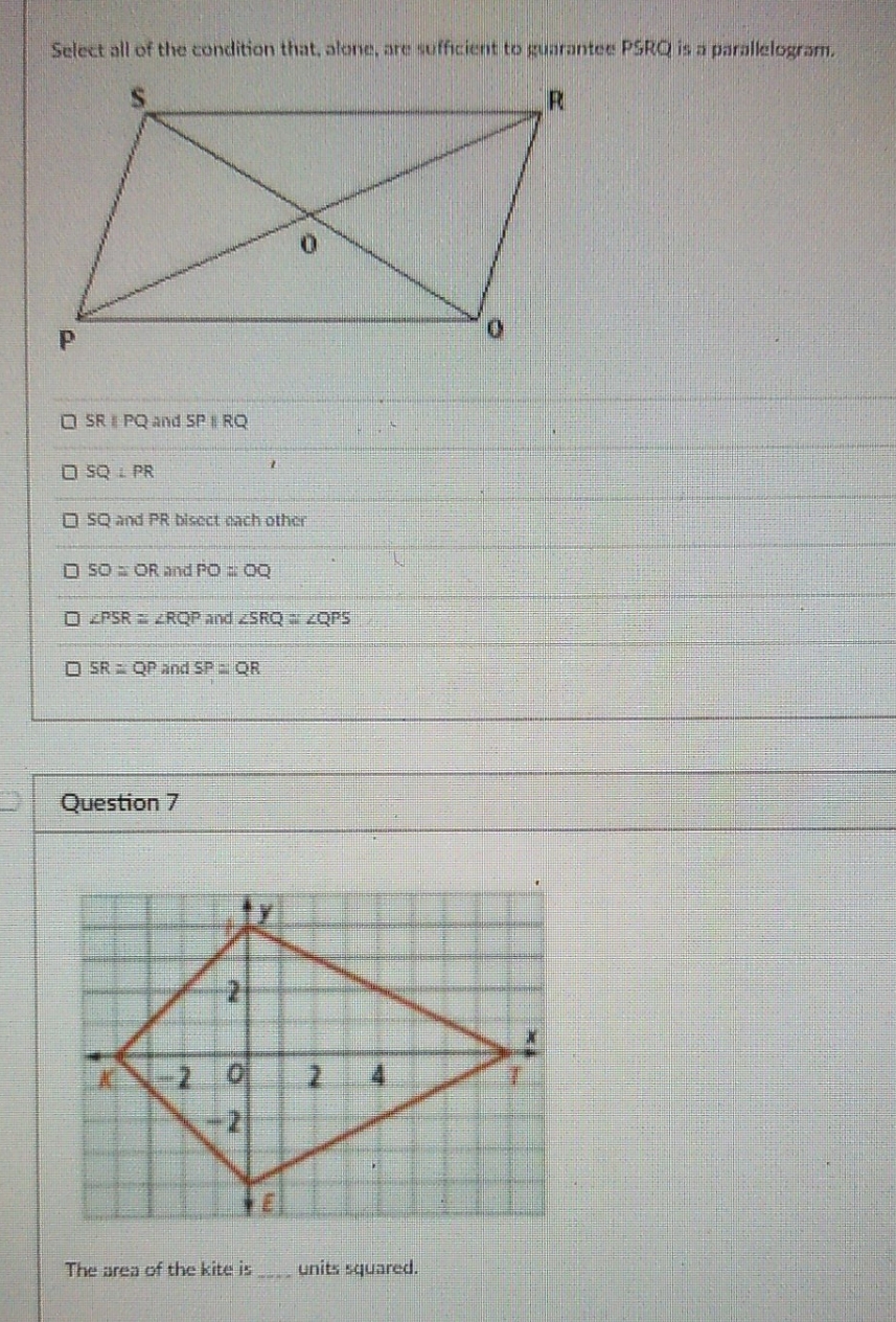 6 and 7 I dont understand Select all of the