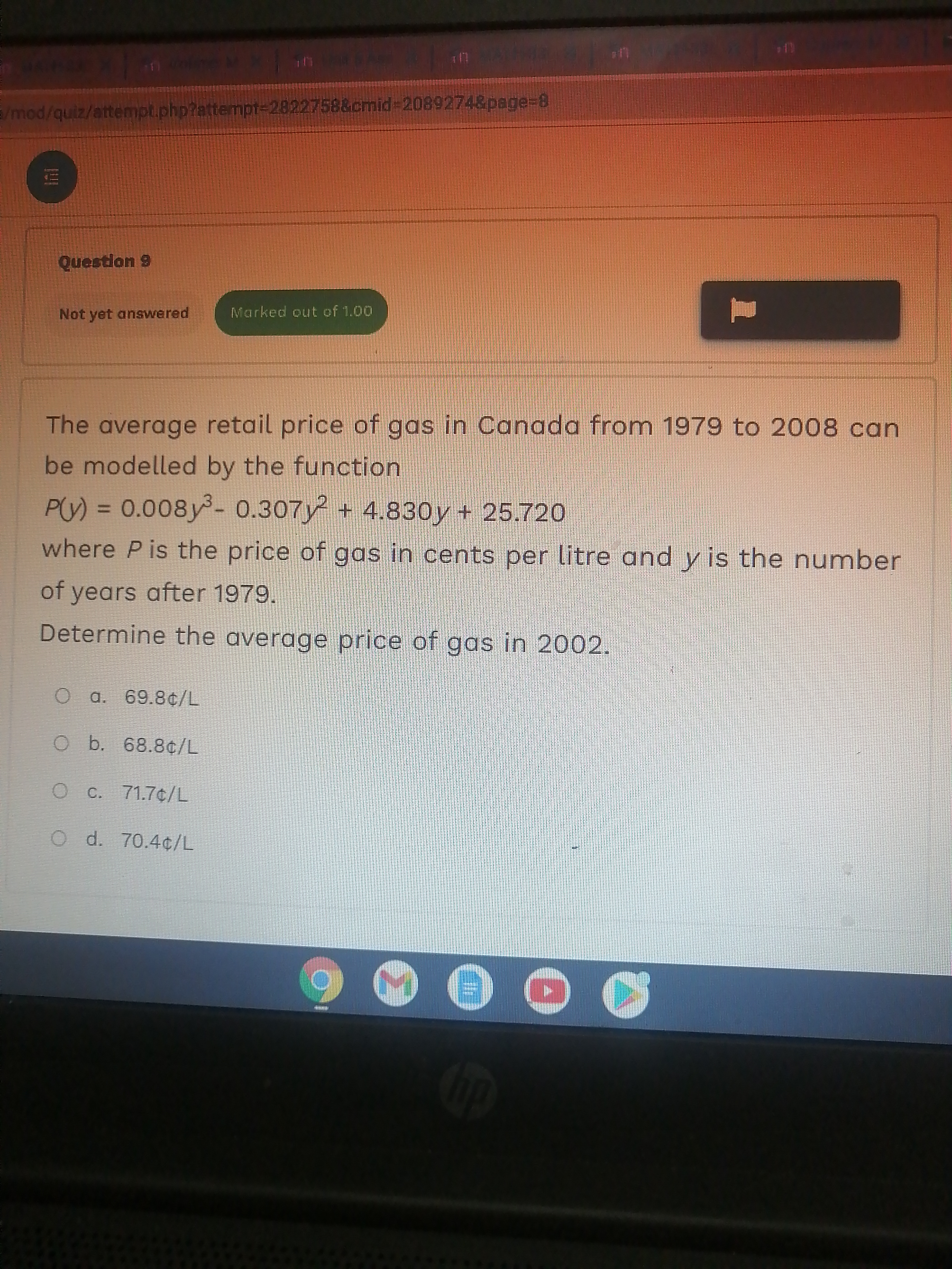 MAIN-3 X 71 Course: M /1 Unit6 Ass M / MATH-83 8