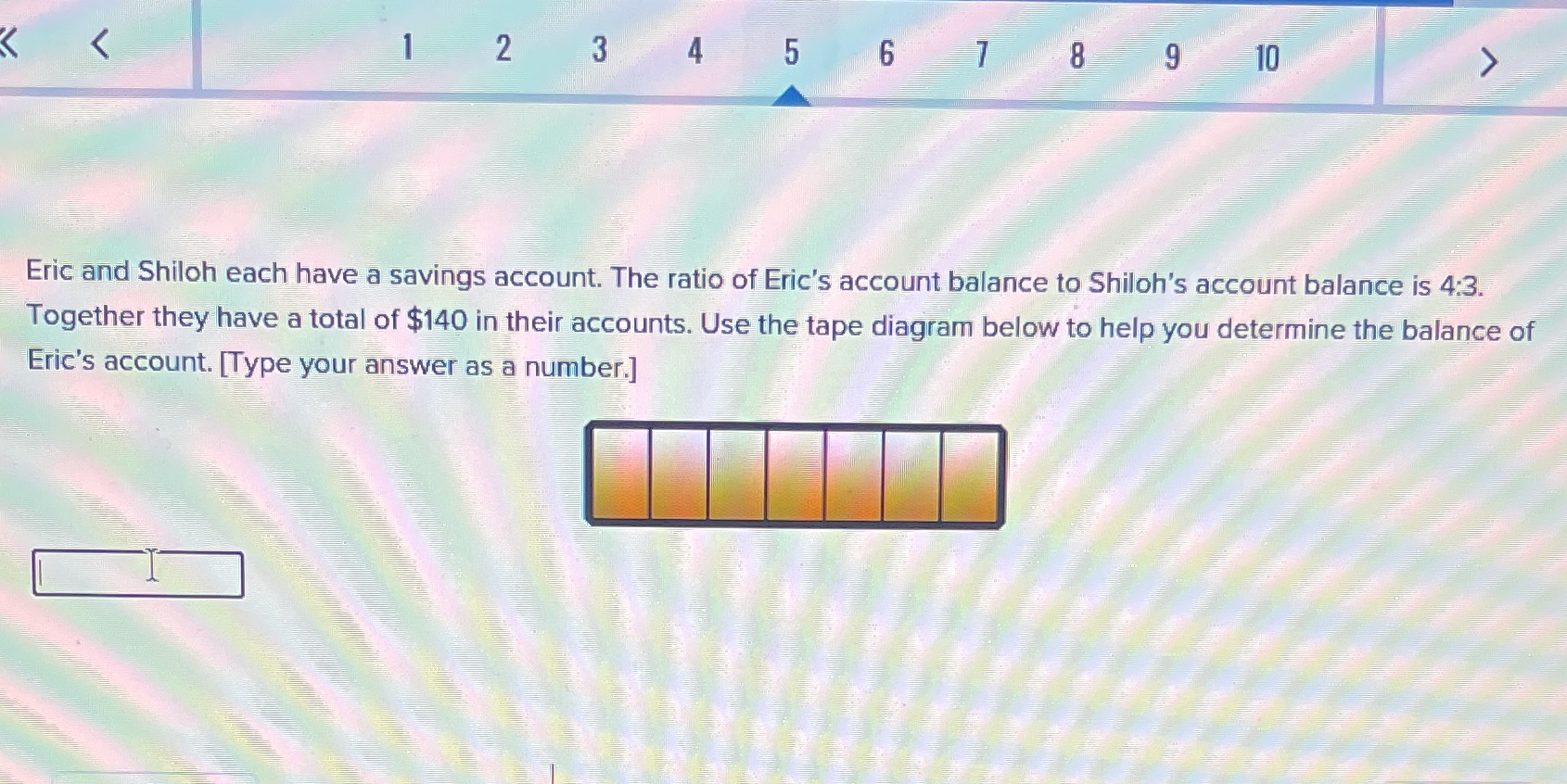 2 P 10 Eric and Shiloh each have a savings