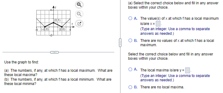 \f(b) Select the correct choice below and ll in