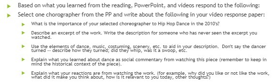 Based on what you learned from the reading,