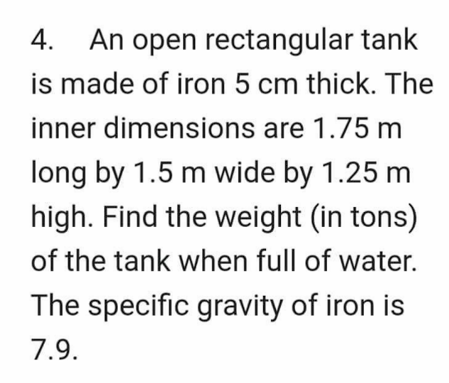 Solve the problem below. NOTE: Final answer is an