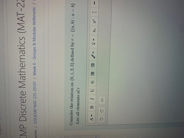 MP Discrete Mathematics (MAT-2 urses / 225UCMP