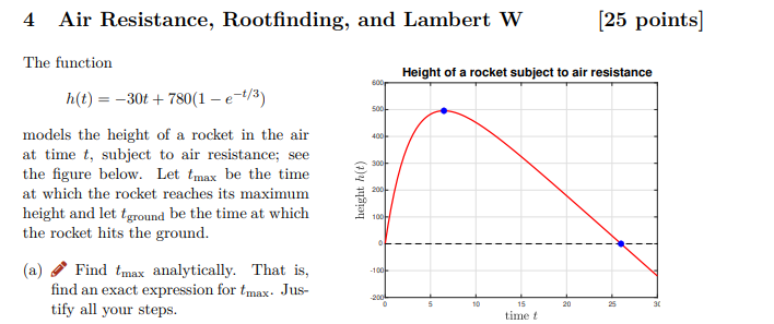4 Air Resistance, Roetnding, and Lambert W [25