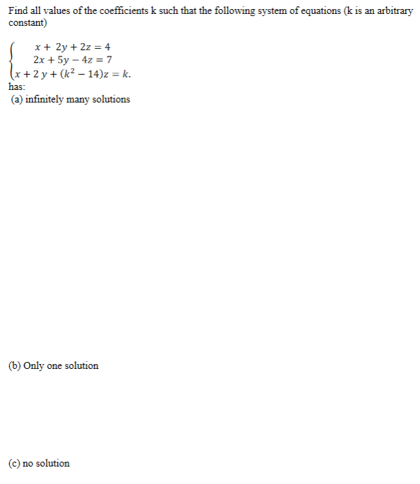 Please help me understand this linear algebra