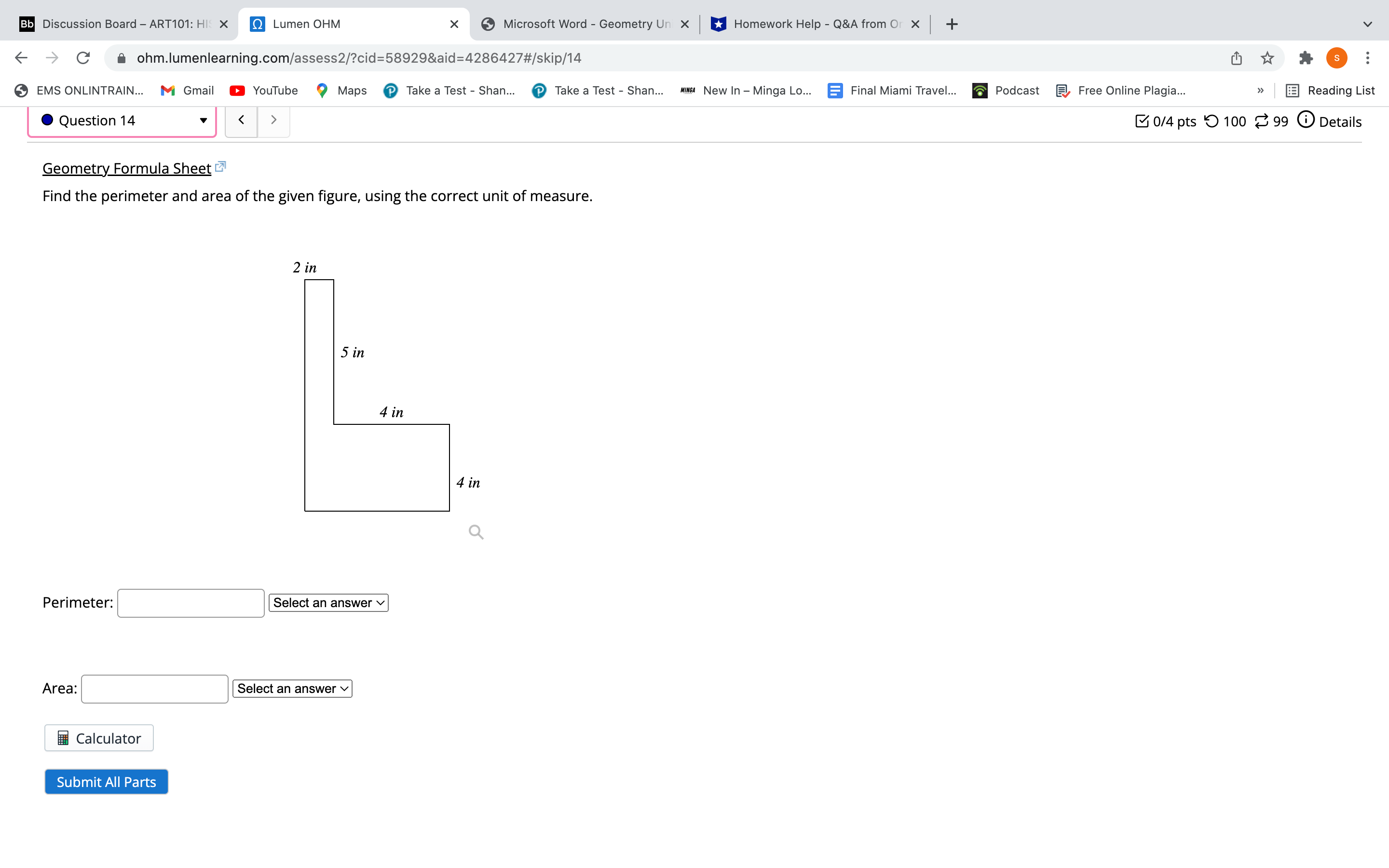 Bb Discussion Board - ART101: HIS x Lumen OHM X
