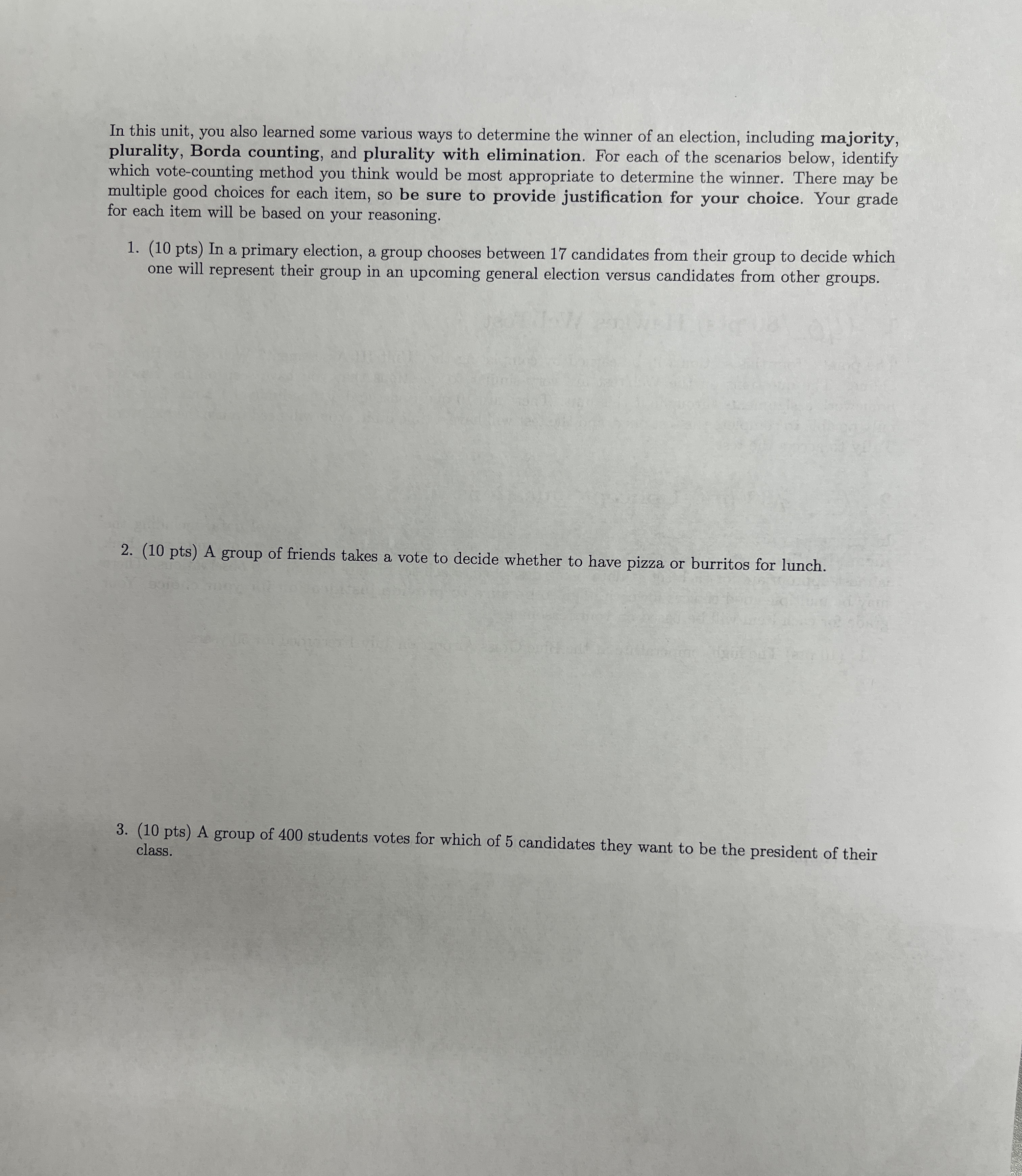 In this unit, you also learned some various ways