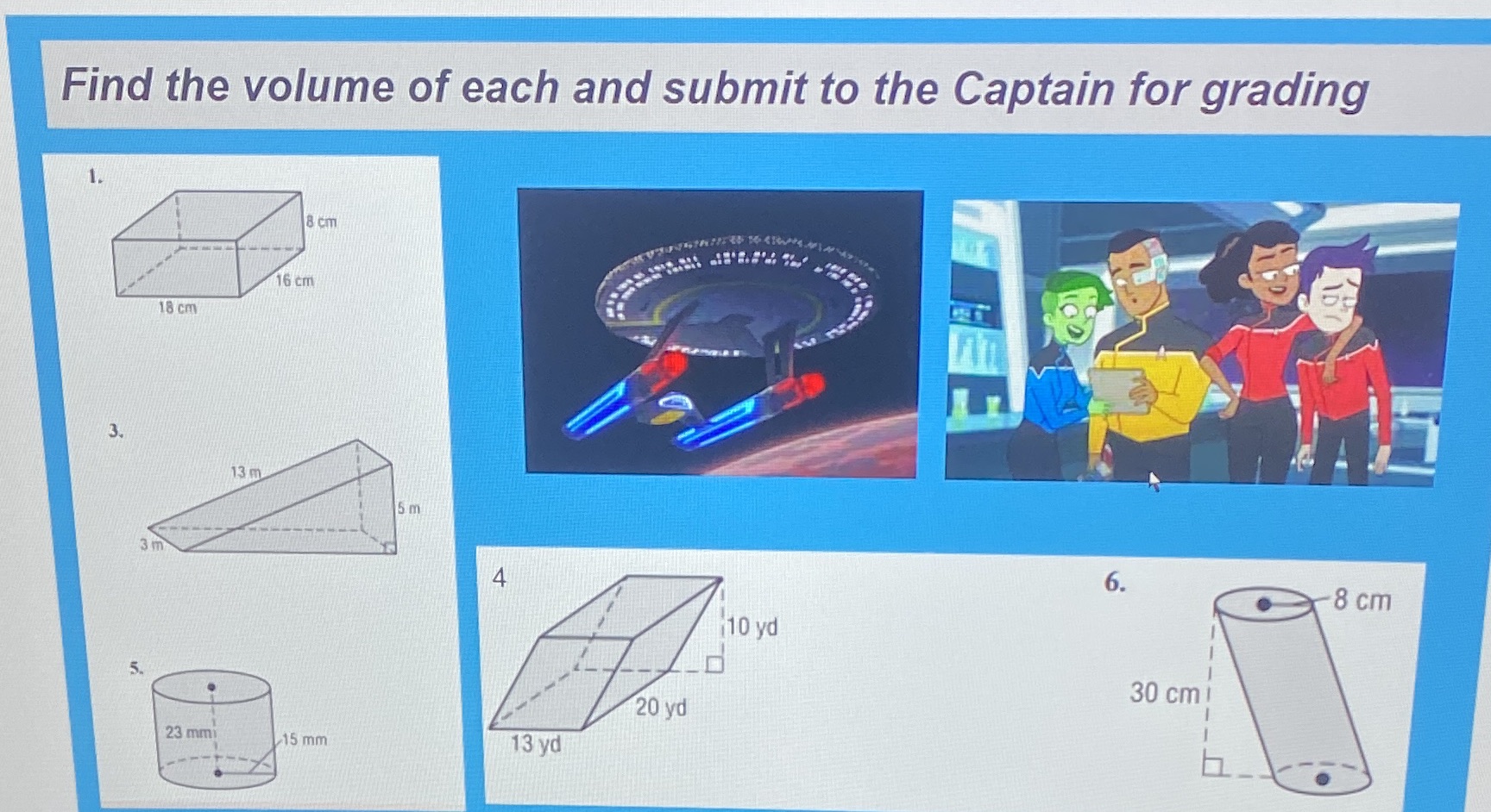 1, 3, 4, 5, 6 I need help with please. Find the